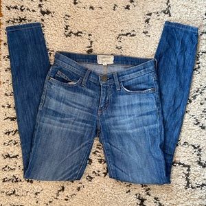 Current Elliot Low Rise Skinny Jeans